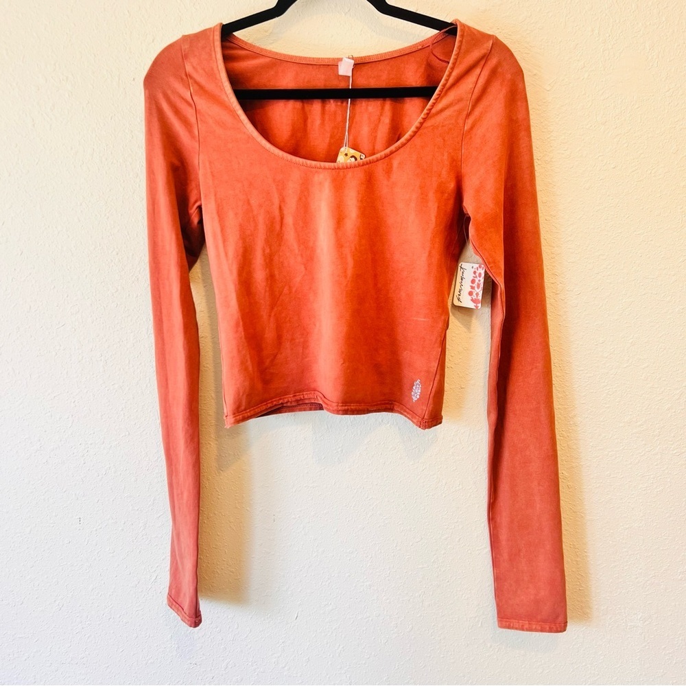 Sold Free People Movement 2 Piece Rust Top and Skort Set